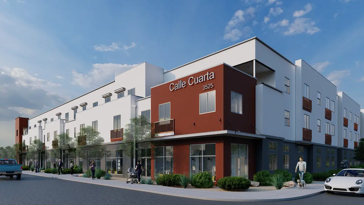 Rendering of Calle Cuarta