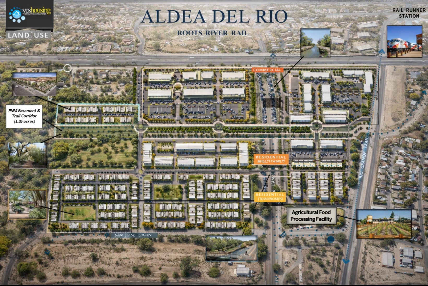 The Community Design of YES' Aldea del Rio development